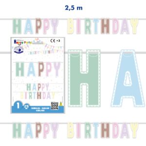 B/ GUIRNALDA MACARONS HAPPY BDAY R.5291-ING