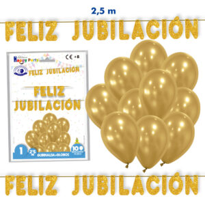 B/ GUIRNALDA FELIZ JUBILACION ORO Ref.5374-39