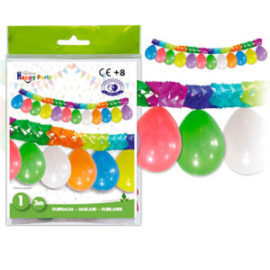 B/ 1 GUIRNALDA DE PAPEL ACORDEON 12 GL.7D MIX