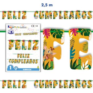 B/ GUIRNALDA ANIMALES JUNGLA R.5522