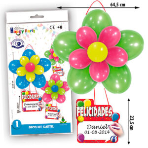 DECO KIT CARTEL FELICIDADES Ref.5550