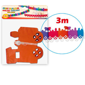 B/ 1 GUIRNALDA DE PAPEL TREN