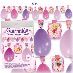 B/ GUIRNALDA HADAS CON GLOBOS