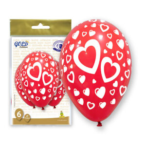 B/ GOLD 6 GL. 12GPI TLP CORAZONES