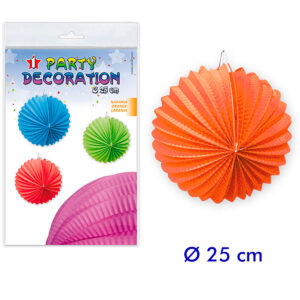 B/ 1 MEDIA LUNA 25 CM NARANJA-04