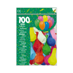 B/ 100 GLOBOS Ref.9D MIX