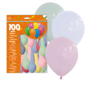 B/ 100 GLOBOS Ref.9RP BABY MIX