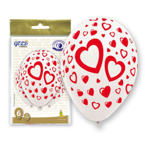 B/ GOLD 6 GL. 12GPI TLP CORAZONES