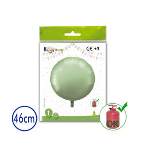 B/ 1 POLIAMIDA REDONDO VERDE CLARO 46cm R.401-S77