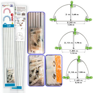 KIT ARCO 5 m PARA GLOBOS Ref.7062