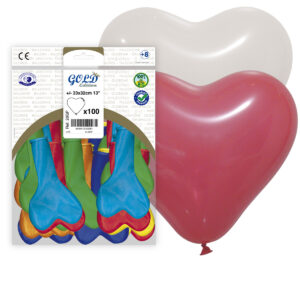 B/100 GL. CORAZON 32cm Ref.28GP MIX