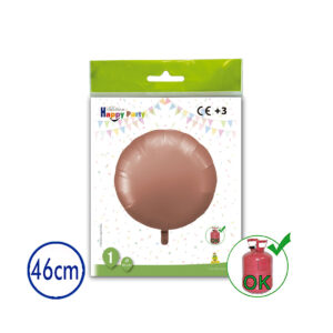B/ 1 POLIAMIDA REDONDO ORO ROSA 46cm R.401-S71