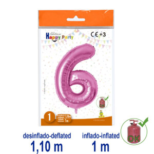 B/ 1 GL. POLIAMIDA N? 6 COLOR ROSA CLARO 1.10/1 m