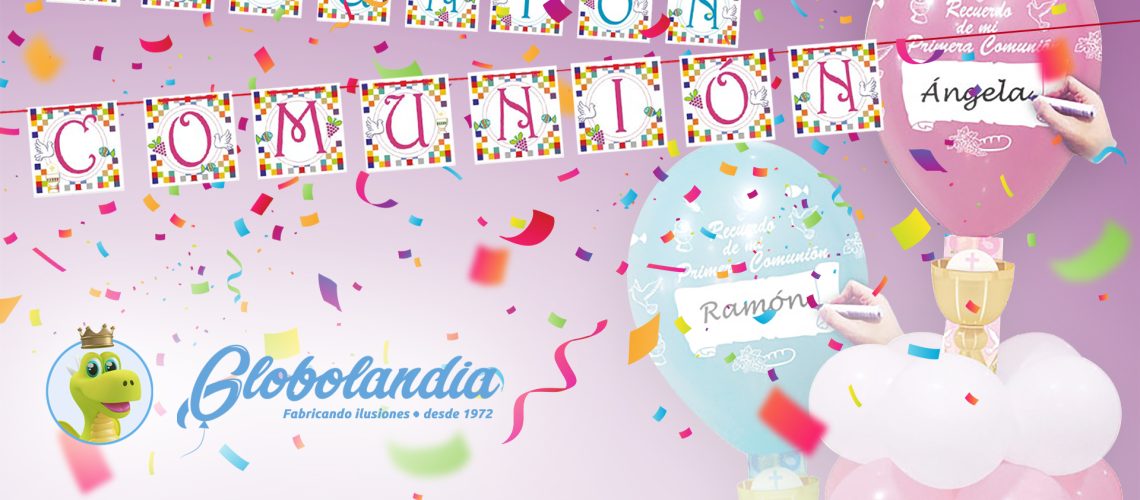 decoración para comunión