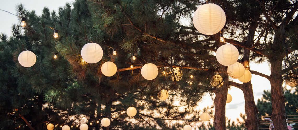 guirnaldas de farolillos